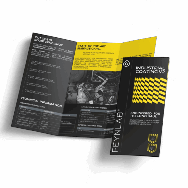 FEYNLAB® INDUSTRIAL TRI-FOLD SELL SHEETS