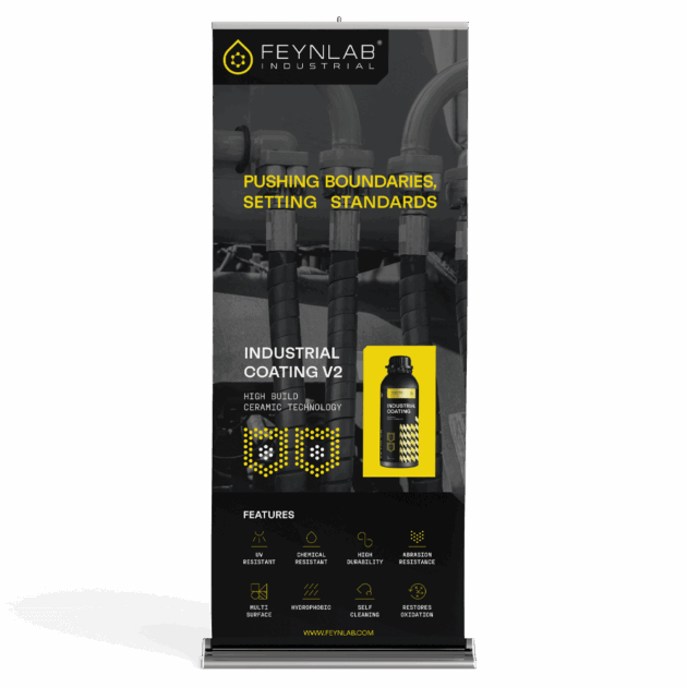 FEYNLAB® INDUSTRIAL ROLL-UP BANNER