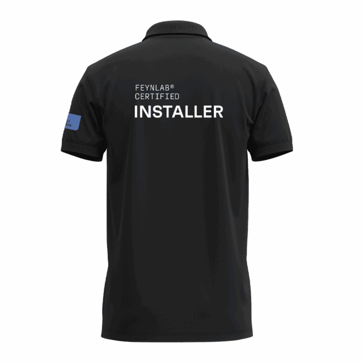 FEYNLAB® CERTIFIED INSTALLER POLO SHIRT NEW - Image 2