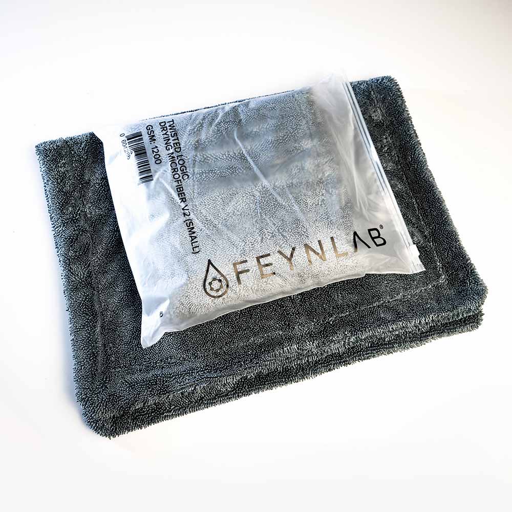 FEYNLAB® TWISTED LOGIC KOREAN MICROFIBER DRYING TOWEL V2